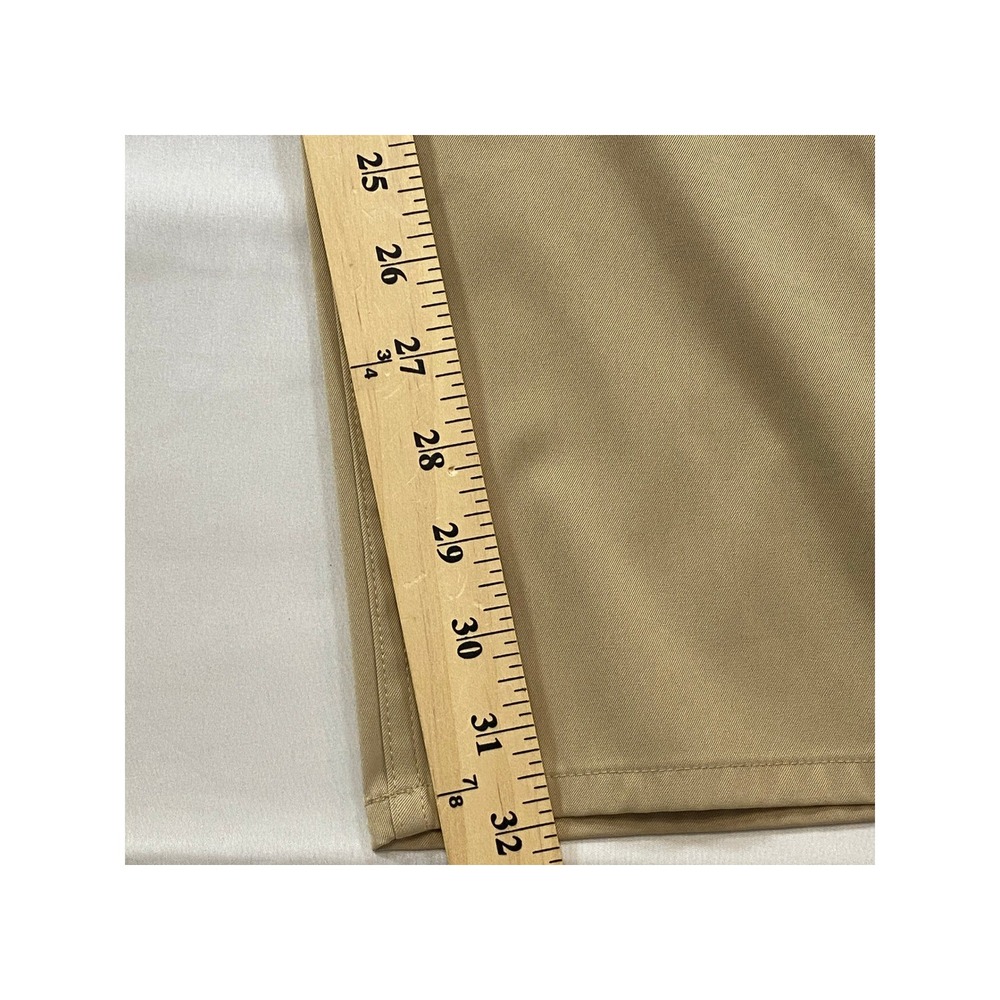 Brooks Brothers Mens 36x32 Performance 5-Pocket Pants Khaki Tan Stretch Straight - Picture 16 of 16